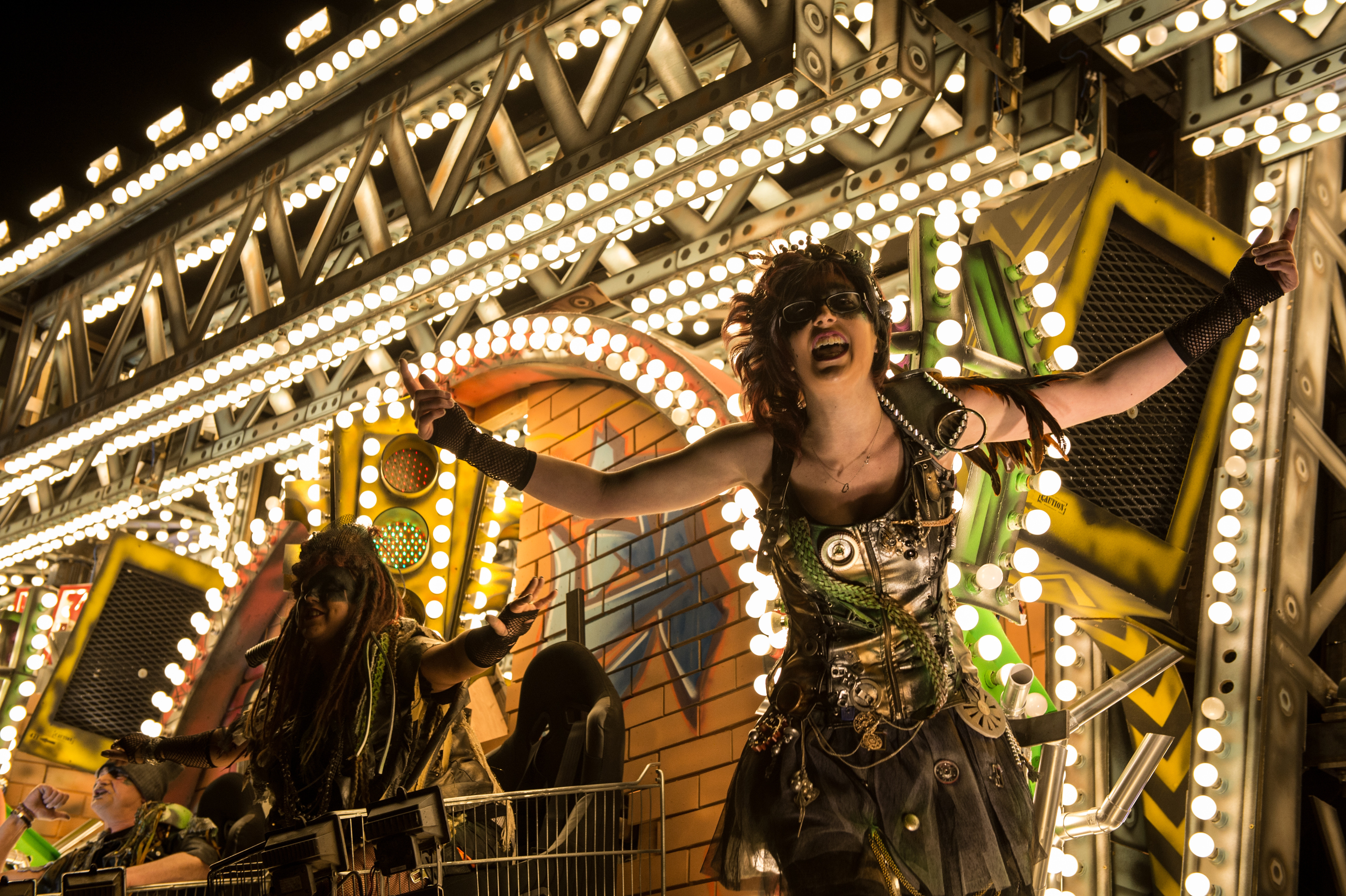 Spectacol de culoare si lumina la Carnavalul "Bridgewater" din Marea Britanie