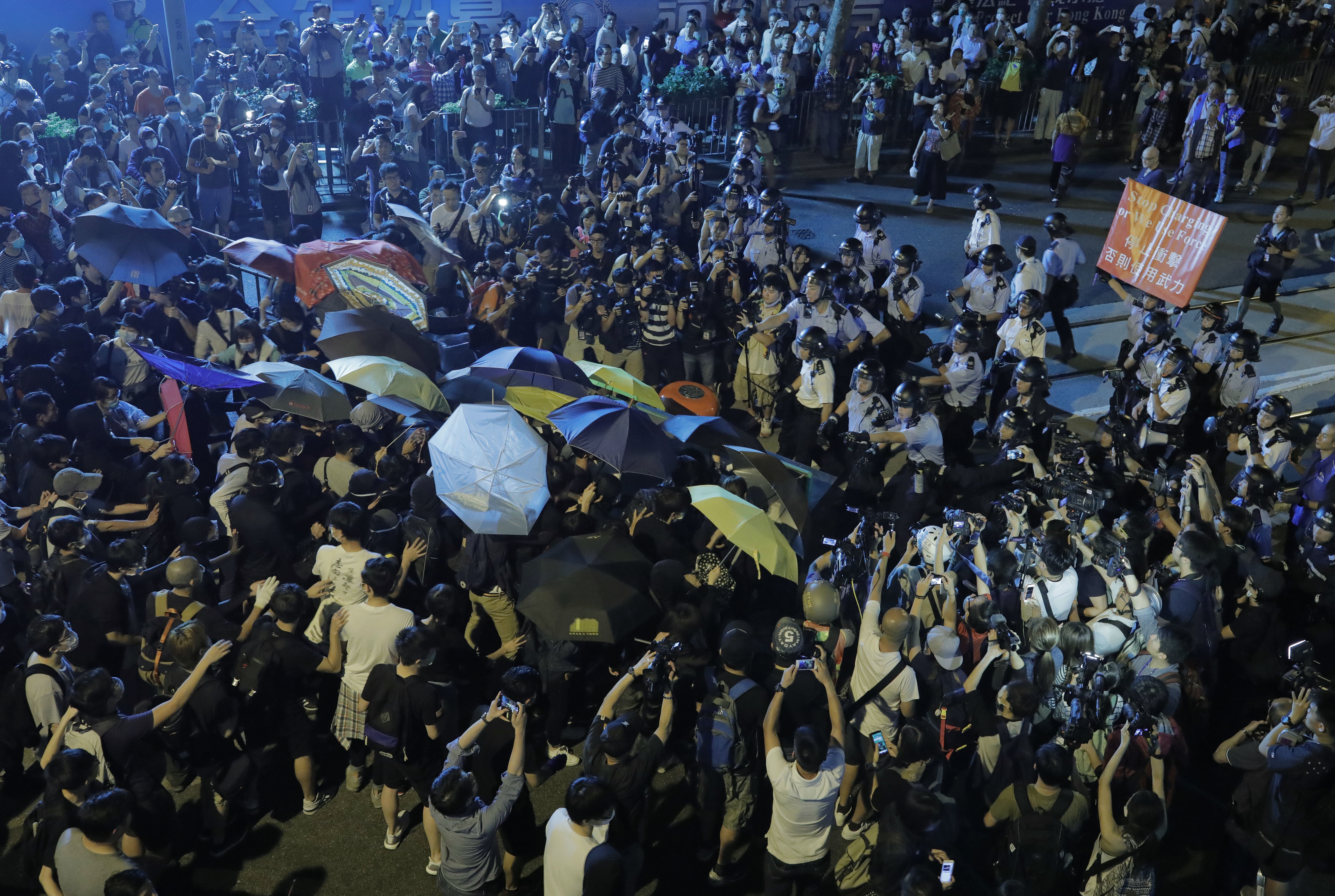 proteste Hong Kong - Agerpres