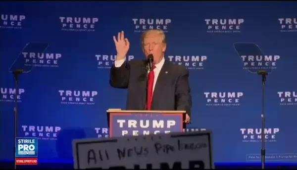 Alerta la un miting electoral al lui Donald Trump, dupa ce un barbat a strigat Arma. Miliardarul, evacuat de Secret Service