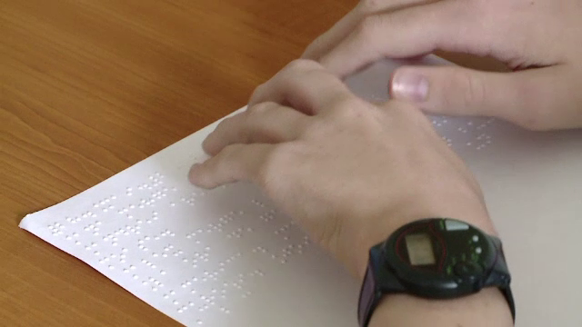 copii cu deficiente de vedere