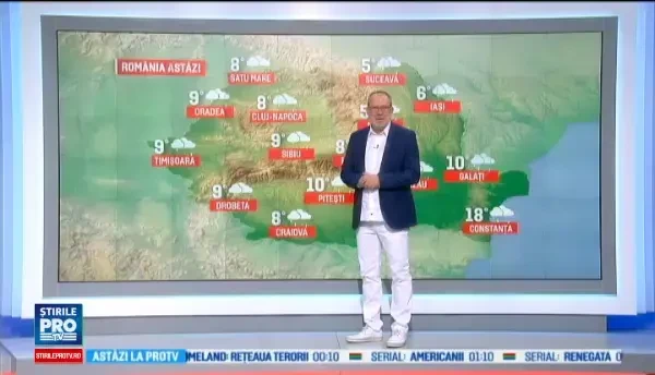 COD GALBEN de ploi abundente in Bucuresti si 11 judete. Vremea rea va afecta intreaga tara pana joi la pranz