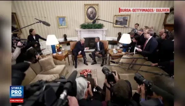 Intalnire Obama - Trump la Casa Alba. Abia astept sa-i cer sfatul presedintelui Obama. Am mult respect pentru el