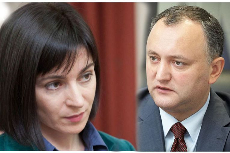 REZULTATE ALEGERI R.MOLDOVA. Moldovenii au decis: pro-rusul Igor Dodon e noul presedinte. Maia Sandu - 47%, Igor Dodon - 52%