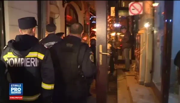 Controale ISU, la cluburile din Centrul Vechi: Cladirile sunt vechi, la subsol daca intri nu mai iesi de acolo