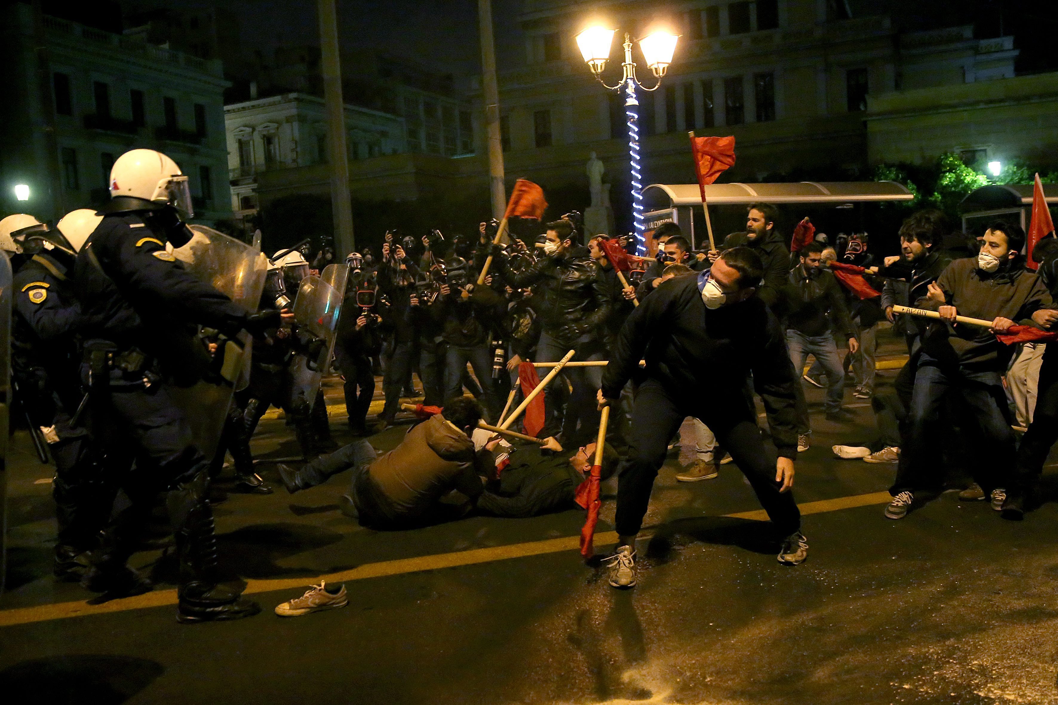 proteste Grecia -Agerpres