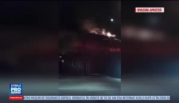 Patru imobile din Capitala au fost cuprinse de flacari. Trei persoane au inhalat dioxid de carbon si au primit ingrijiri