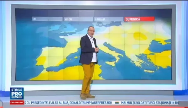 Vremea se incalzeste usor, iar maximele ajung la 9 grade. Prognoza pentru finalul de saptamana