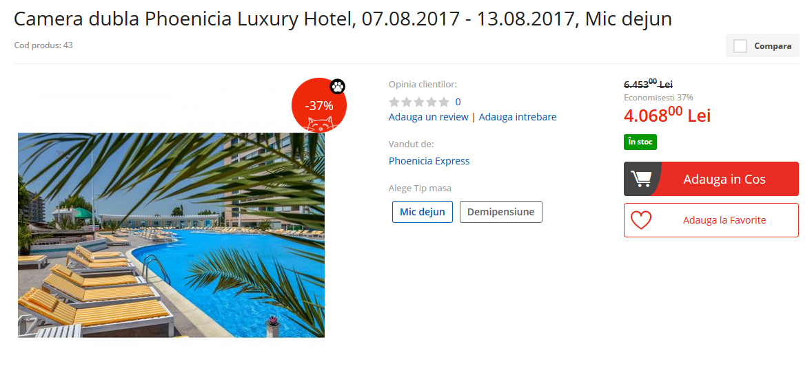 Vacanta de lux la super-pret, pe litoralul romanesc, in plin sezon