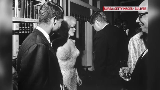 Rochia in care Marilyn Monroe i-a cantat "La multi ani!" presedintelui Kennedy, vanduta cu 5 mil. dolari. Cine a cumparat-o