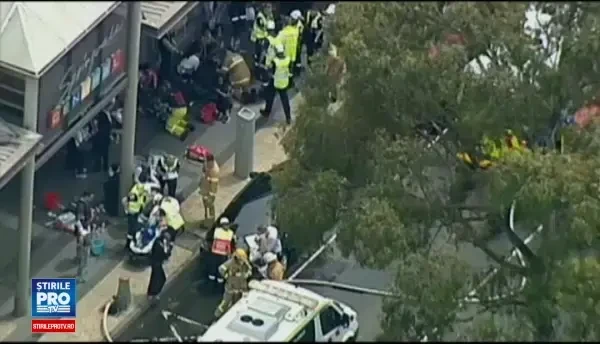 Explozie intr-o banca din Melbourne. 27 de raniti dupa ce un tanar a provocat deflagratia