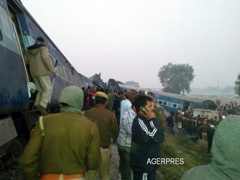 Bilantul accidentului feroviar din India a ajuns la 120 de morti si 200 de raniti. Care ar fi cauza tragediei