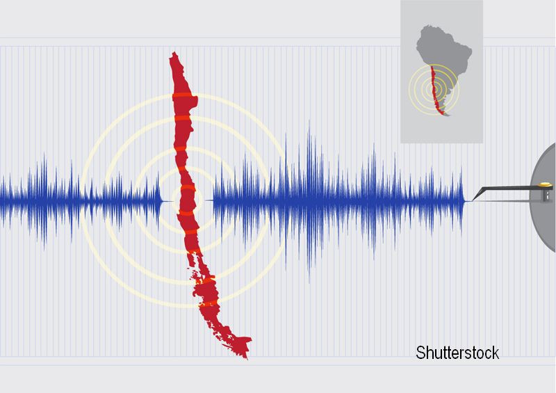 Cutremur cu magnitudinea 6,4 pe scara Richter in Chile si Argentina. Riscul de tsunami a fost exclus