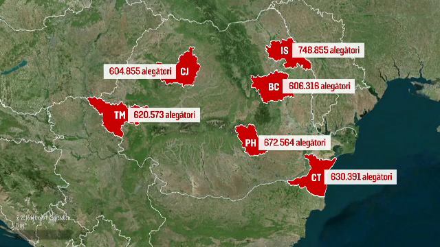 Alegerile parlamentare 2016 aduc cu 122 de alesi mai putin. Cati deputati si senatori trimit judetele medii din tara