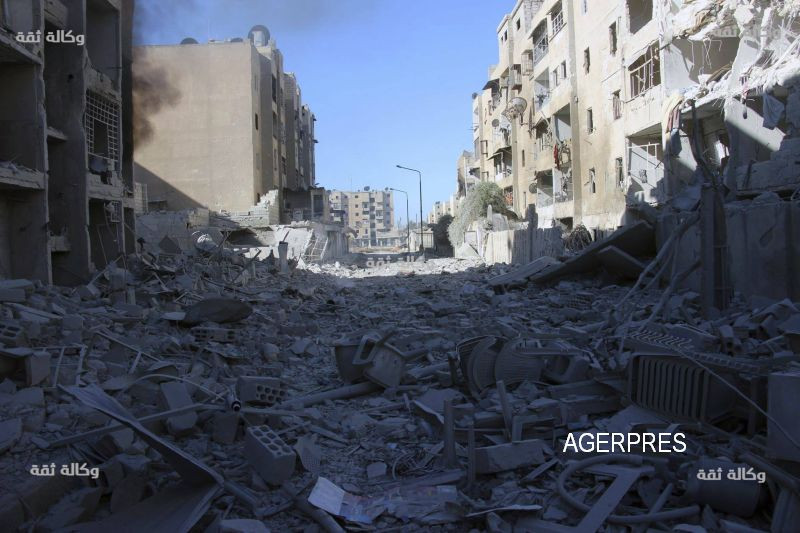 "O sa mor?". Imagini impresionante cu un copil din Siria, victima a unui atac chimic. VIDEO