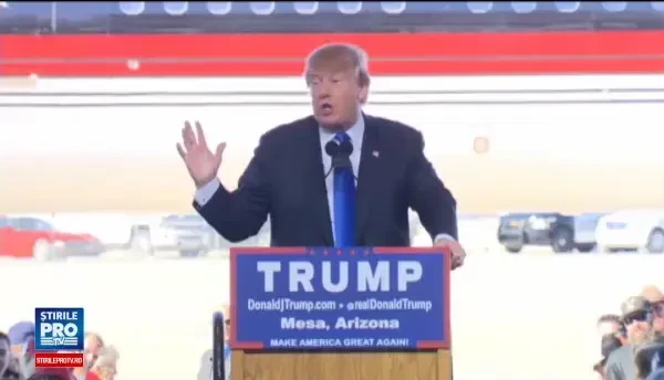 Intalnirea avuta de Donald Trump cu presa americana in turnul sau din New York