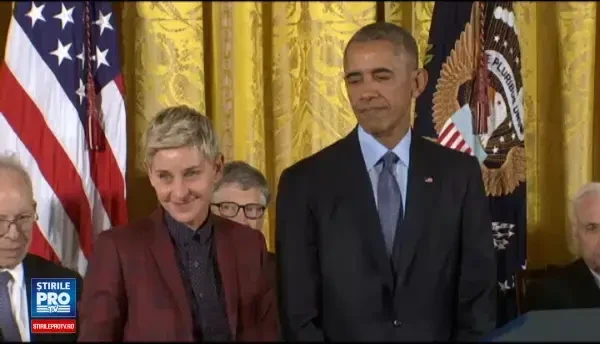 Ellen DeGeneres si Tom Hanks, printre ultimele personalitati premiate de Barack Obama cu Medalia Libertatii