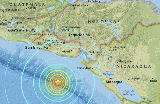 Cutremur cu magnitudinea 7, resimtit in Nicaragua si El Salvador. Alerta de tsunami a fost ridicata