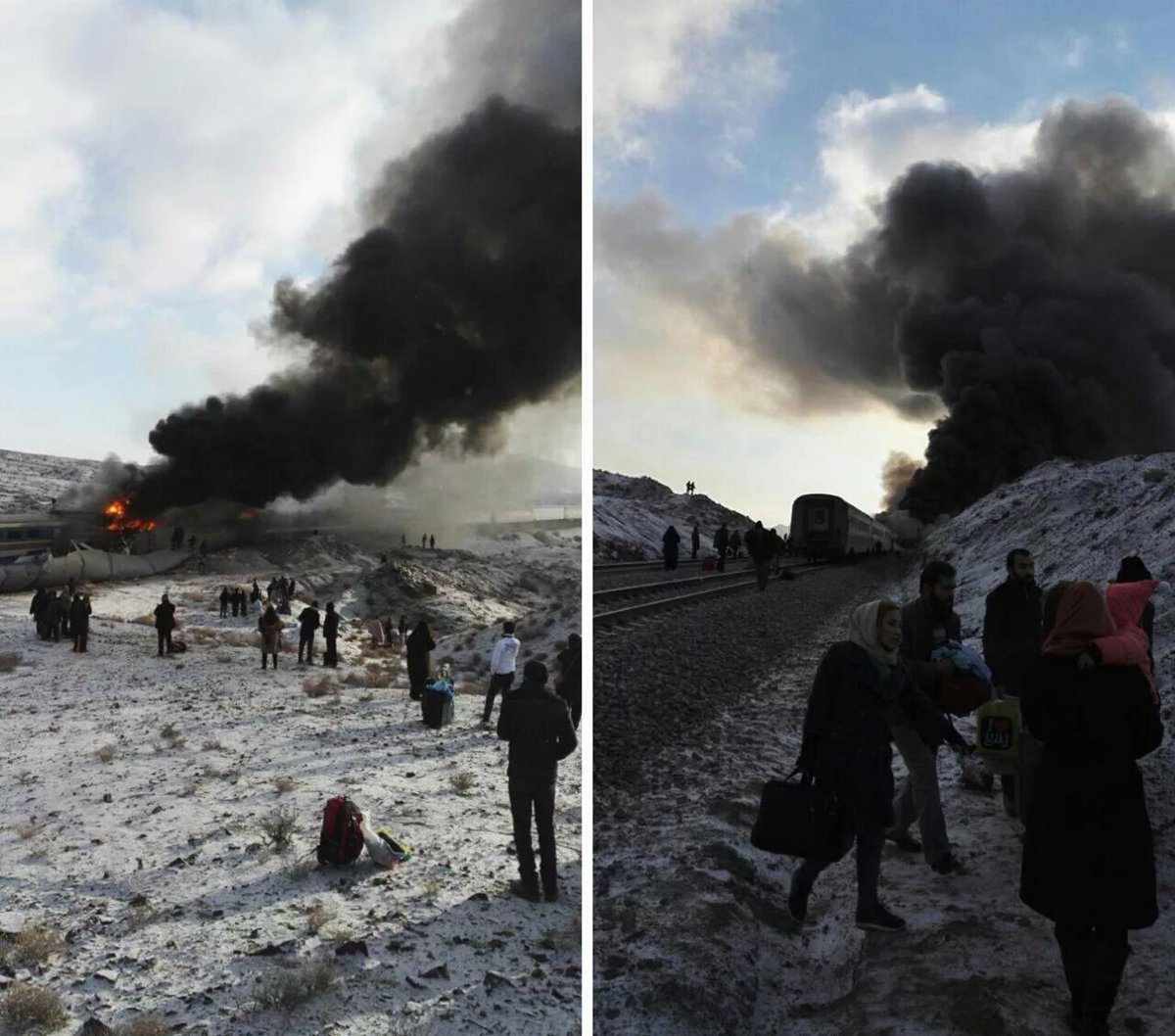accident tren Iran