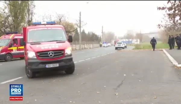 Simulare de accident chimic la Galati. Scenariul exercitiului, o scurgere de clor care a dus la formarea unui nor toxic