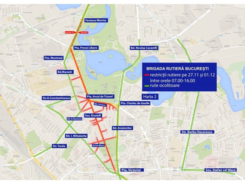 restrictii trafic parada