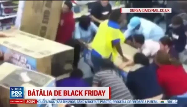 Bataie pe prosoape la 1,5 dolari si violente de Black Friday in SUA. Doi barbati, impuscati mortal in dispute in parcare