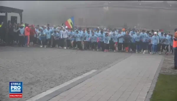 Cursa Unirii a fost un bun prilej pentru batranii de 80 de ani sa demonstreze ca miscarea inseamna sanatate