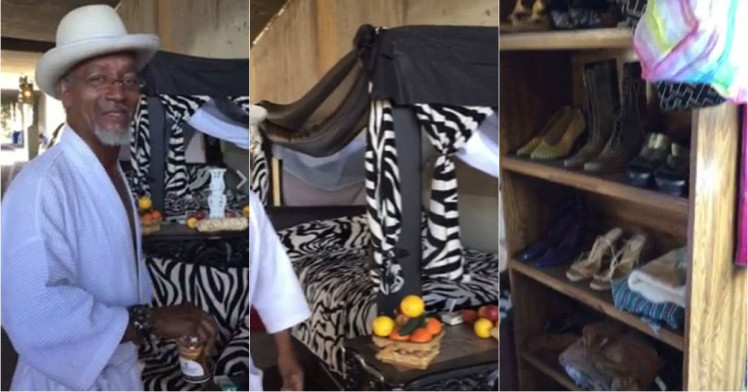 "Nu voi lasa autoritatile sa ma puna la pamant". Casa de "lux" pe care si-a construit-o un om al strazii