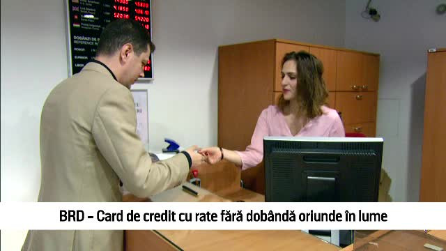 (P) BRD a lansat noile carduri de credit Standard si Gold. Ai 18 rate cu dobanda zero