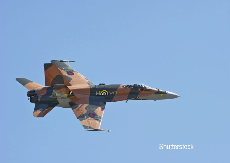 Un avion de lupta canadian, CF-18, s-a prabusit, iar pilotul a murit