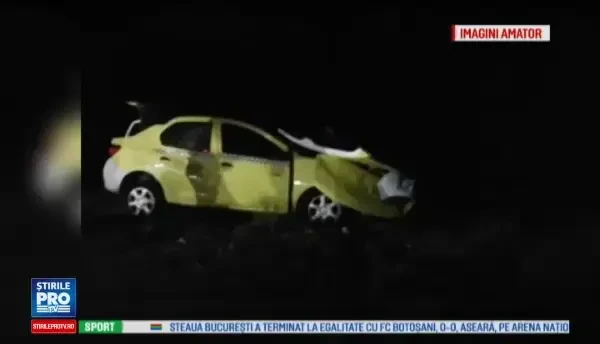 Un taximetrist a murit intr-un accident grav, in Olt. Cum s-a produs accidentul si in ce stare este pasagerul