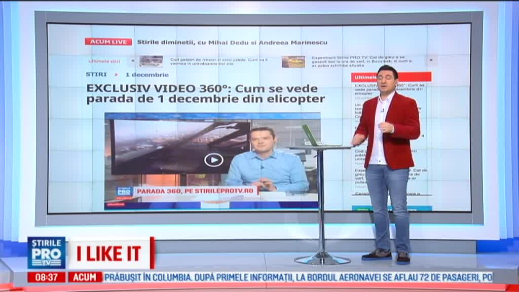 iLikeIT. Ne pregatim pentru prima parada transmisa in 360 de grade. Cum puteti realiza si voi astfel de imagini