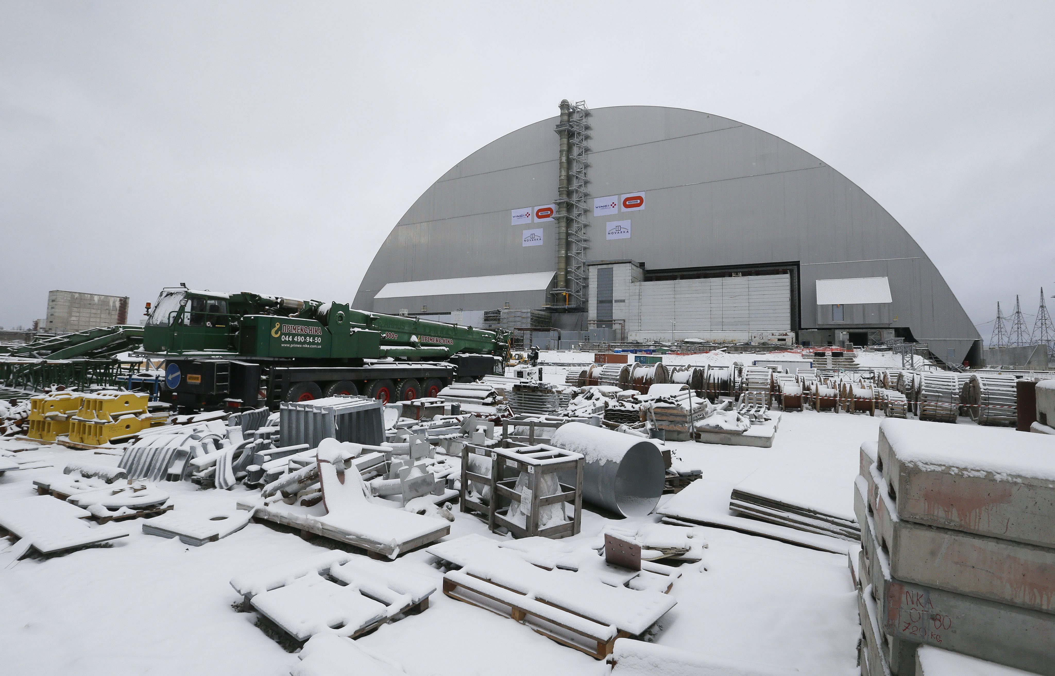 Ucraina a inaugurat domul de otel pus peste reactorul de la Cernobil. Constructia a durat 7 ani si a costat 1.5 mild. de euro