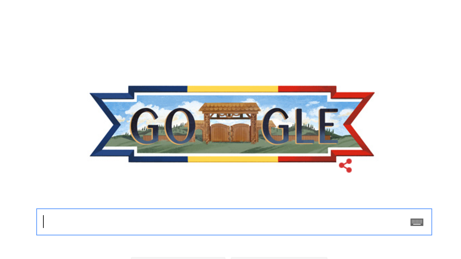 Google Doodle inspirat din cultura poporului roman, de 1 Decembrie