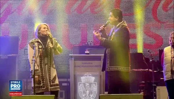 In Bucuresti a fost dat startul sarbatorilor de iarna. Trei milioane de beculete au fost aprinse