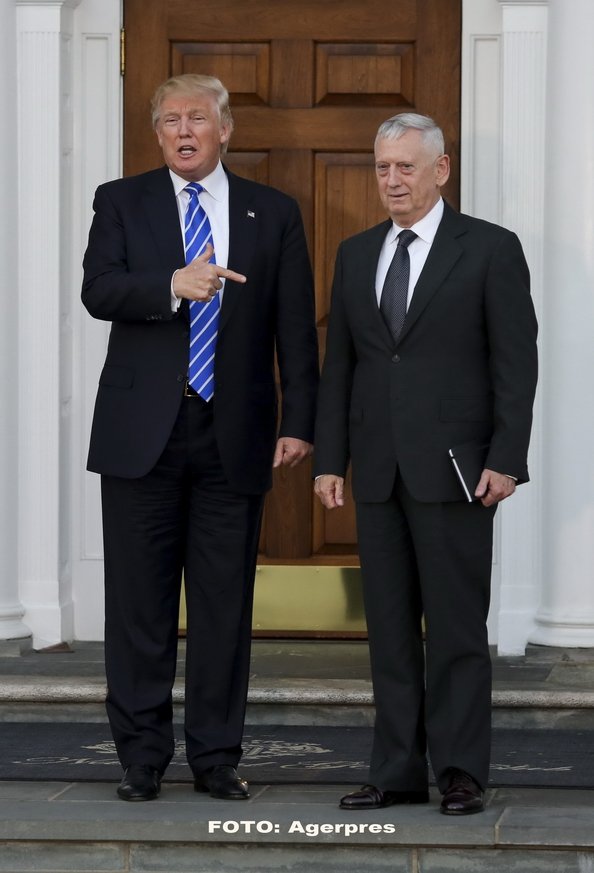 James Mattis, Donald Trump