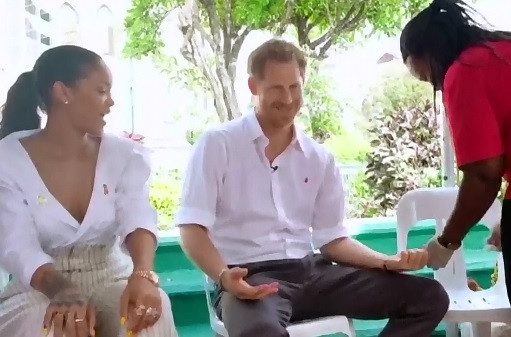 Rihanna si Printul Harry au acceptat sa faca un test rapid de depistare a virusului HIV, in fata camerelor de filmat
