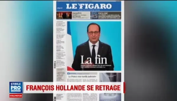 Francois Hollande este primul presedinte al Frantei care renunta sa candideze pentru a fi reales. Cine este avantajat