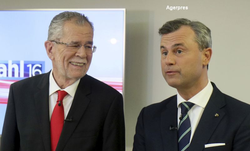Alexander Van der Bellen si Norbert Hofer