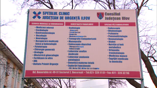 Suma uriasa care s-ar fi irosit la Spitalul Ilfov cu contracte incheiate ilegal. Ministerul Sanatatii va sesiza DNA-ul