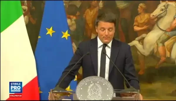 Matteo Renzi a demisionat dupa esecul referendumului. Am vrut sa tai numarul scaunelor din politica, dar cade doar al meu