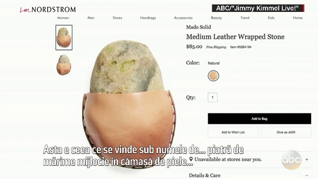 Americanii nu se dezmint in privinta ideilor trasnite. Cu cate se vinde de Craciun o piatra in camasa de piele