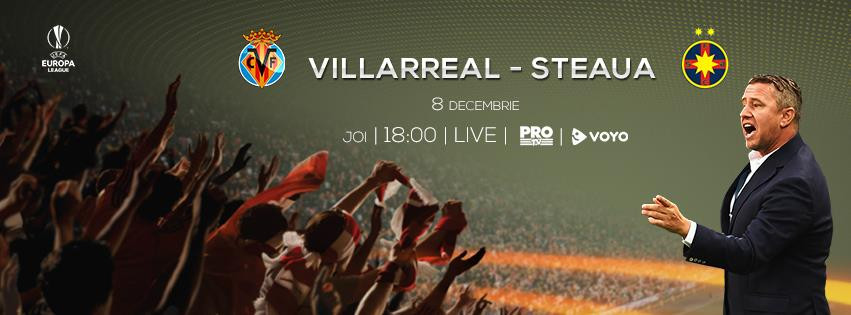 Villarreal - Steaua 2-1. Steaua a ratat calificarea in primavara europeana. Primele reactii dupa meci