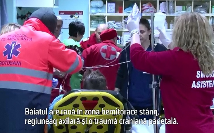 Conflict incheiat sangeros intr-un bar din Botosani. Doi tineri au ajuns la spital dupa ce au fost injunghiati de un localnic