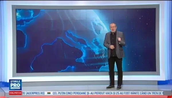 Vreme frumoasa si calda, cu temperaturi in crestere. Ziua in care vantul prinde putere si se face foarte frig