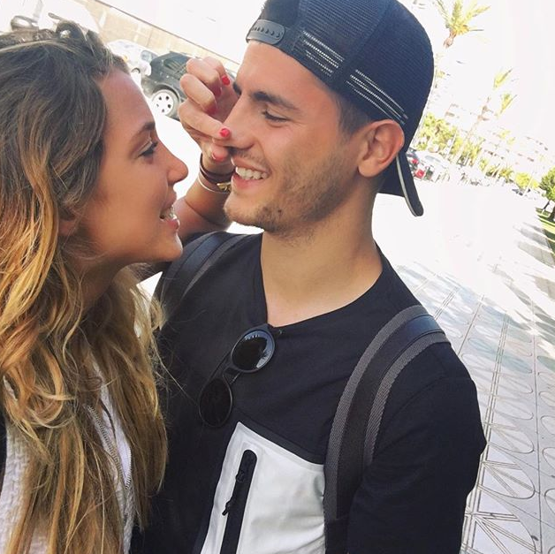 "Vrajitoarea" Alice l-a fermecat pe spaniolul Morata. Atacantul lui Real Madrid, cucerit de o blonda superba