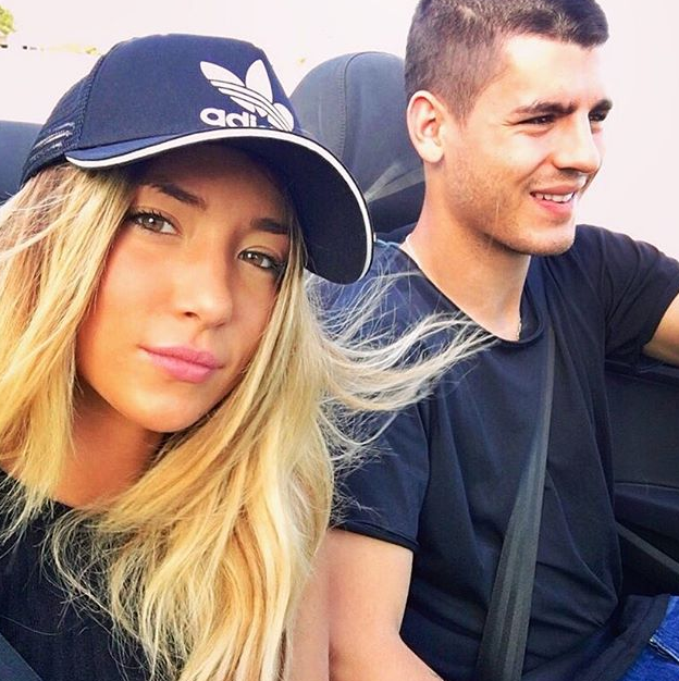 "Vrajitoarea" Alice l-a fermecat pe spaniolul Morata. Atacantul lui Real Madrid, cucerit de o blonda superba