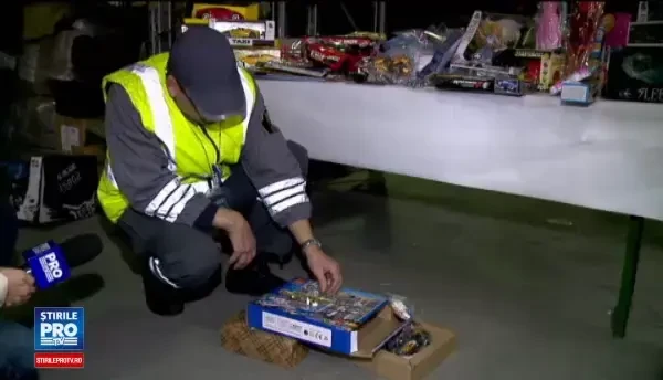 Tone de jucarii contrafacute, confiscate de vamesi in portul Constanta. Cum arata o copie a printesei Elsa din Frozen