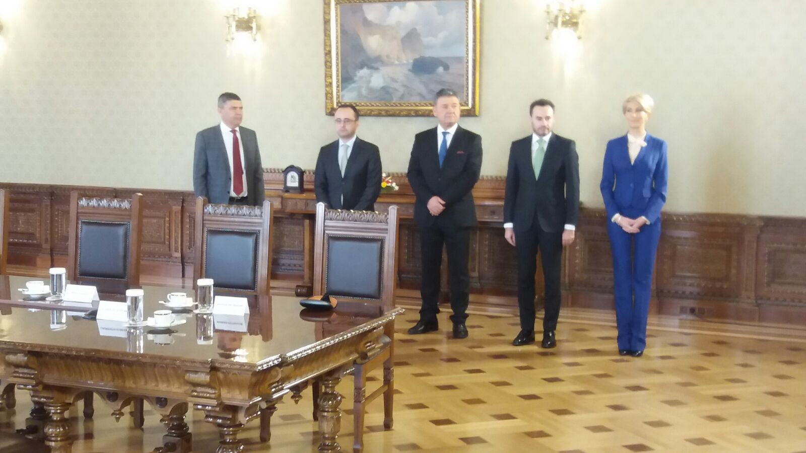 delegatia PNL la Cotroceni