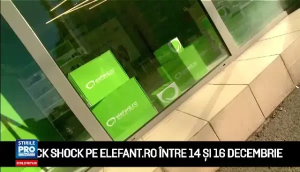 (P) Elefant.ro organizeaza Stock Shock intre 14 si 16 decembrie. Reducerile vor ajunge pana la 80%