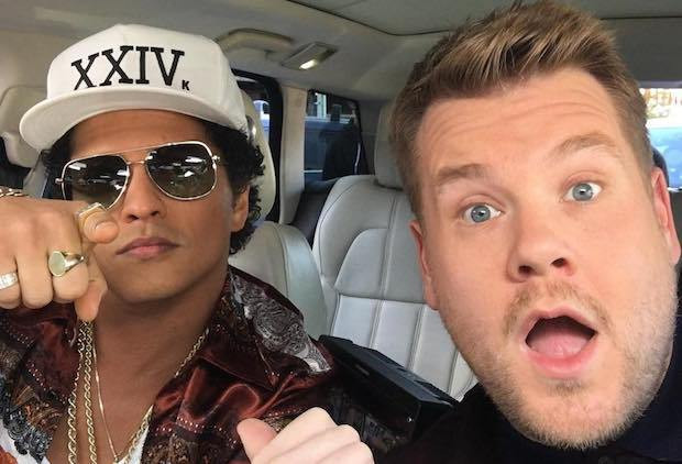 Bruno Mars, la Carpool Karaoke. Ce sfaturi a primit realizatorul TV de la artist la capitolul femei